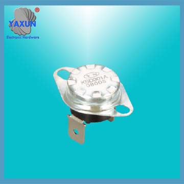 Ceramic temperature control switch for thermal protection of water heaters
