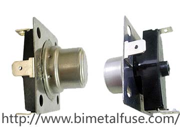 Metal expansion thermostat 