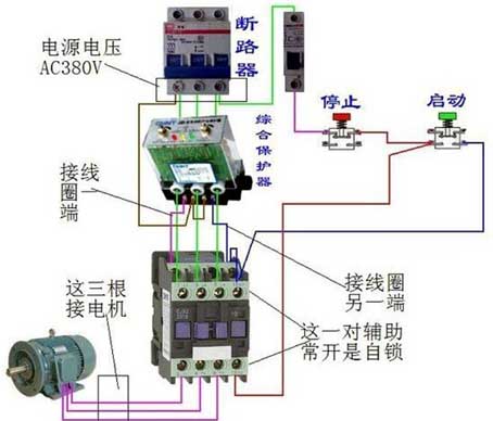 Overload Breaker protection and protection equipment wiring