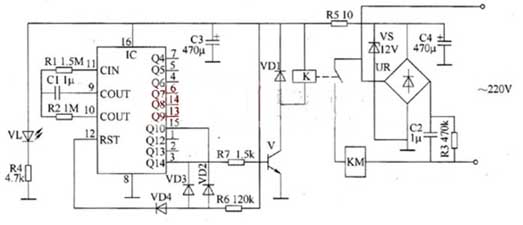 Yaxun electronic design thermostat intermittent control
