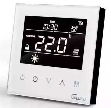Electronic floor heating thermostat