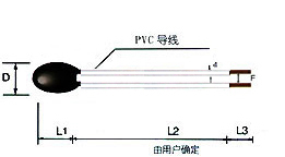 PVC wire thermistor