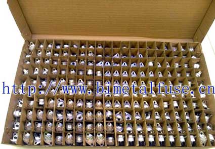 KSD301 temperature control switch packaging