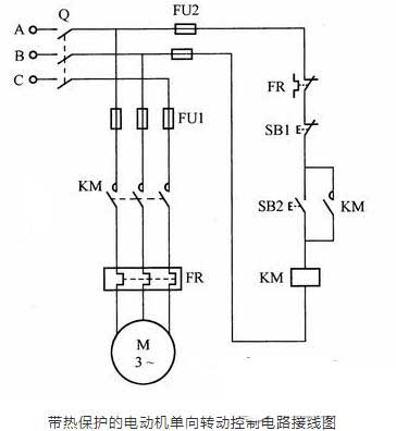 Relé térmico como dispositivo de protección diagrama de circuito de protección contra sobrecalentamiento