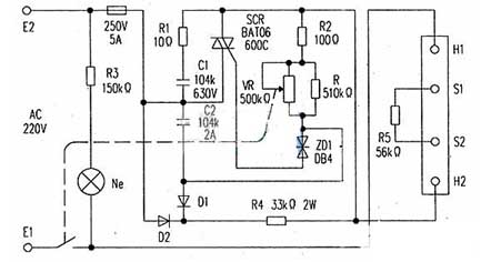 Manta eléctrica AC220V circuito termostato
