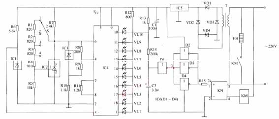 Diagrama del circuito del termostato de conversión del termostato de diseño Yaxun