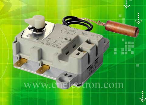 0.25 (dc) A, 10 (ac) A Capillary Thermostat, +20 to +150 °C