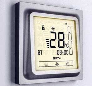 Electronic thermostat adjustment method