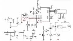 Digital display thermostat circuit diagram design uses 8-bit single-chip AT89C52 as the main control 