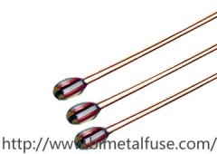 Glass sealing thermistor sealing material (Dumet wire) and chip welding method