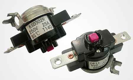 Manueller Reset ksd301 Thermostat