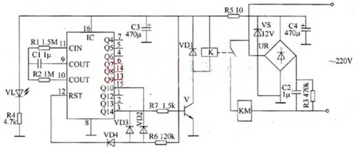 Intermittierende Steuerung des elektronischen Thermostats von Yaxun