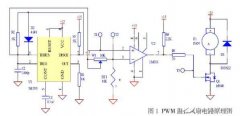 Eine einfache PWM Temperaturregelung Fan Circuit Design