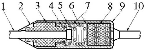  Estructura del producto fusible térmico