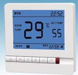 Pantalla LCD termostato de calefacción por suelo radiante