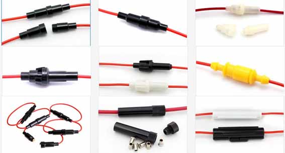 Mazo de cables del portafusibles de plomo para fusible actual