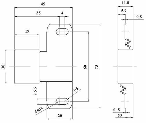 Fusible térmico de China 