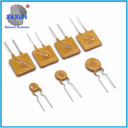 Resettable thermal cut-off PTC resistor
